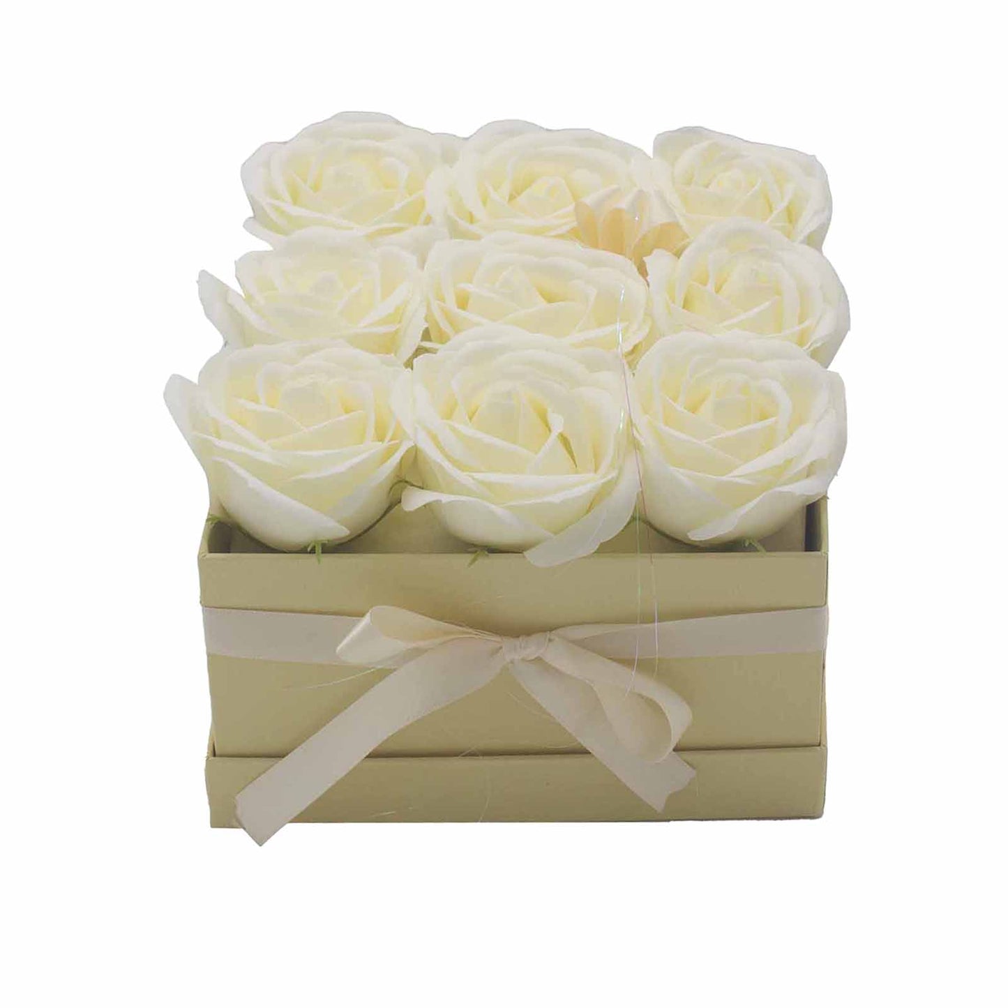 Bouquet di Rose Bianche Eterne